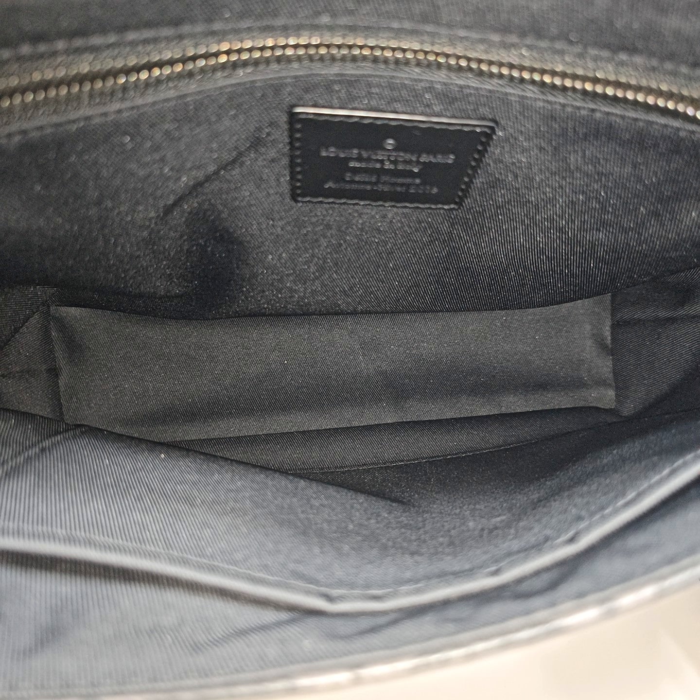 VOYAGER PM Monogram Coated Canvas Black