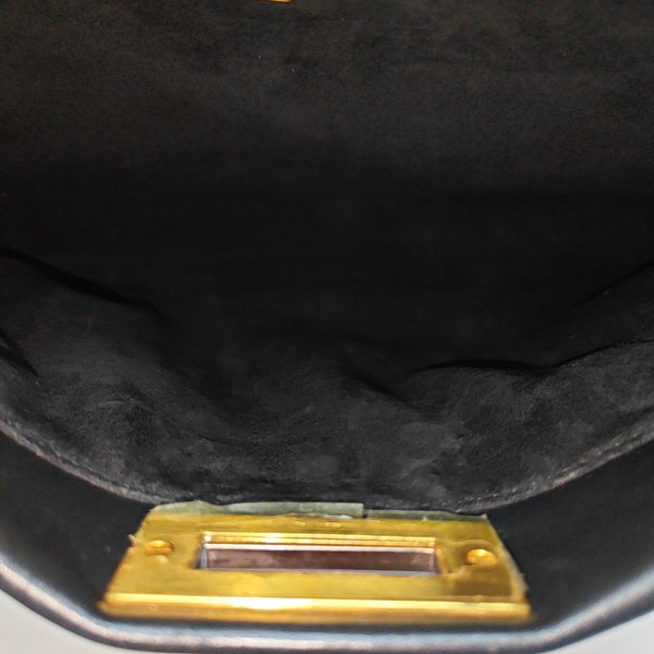 Peekaboo Medium Calfskin Black