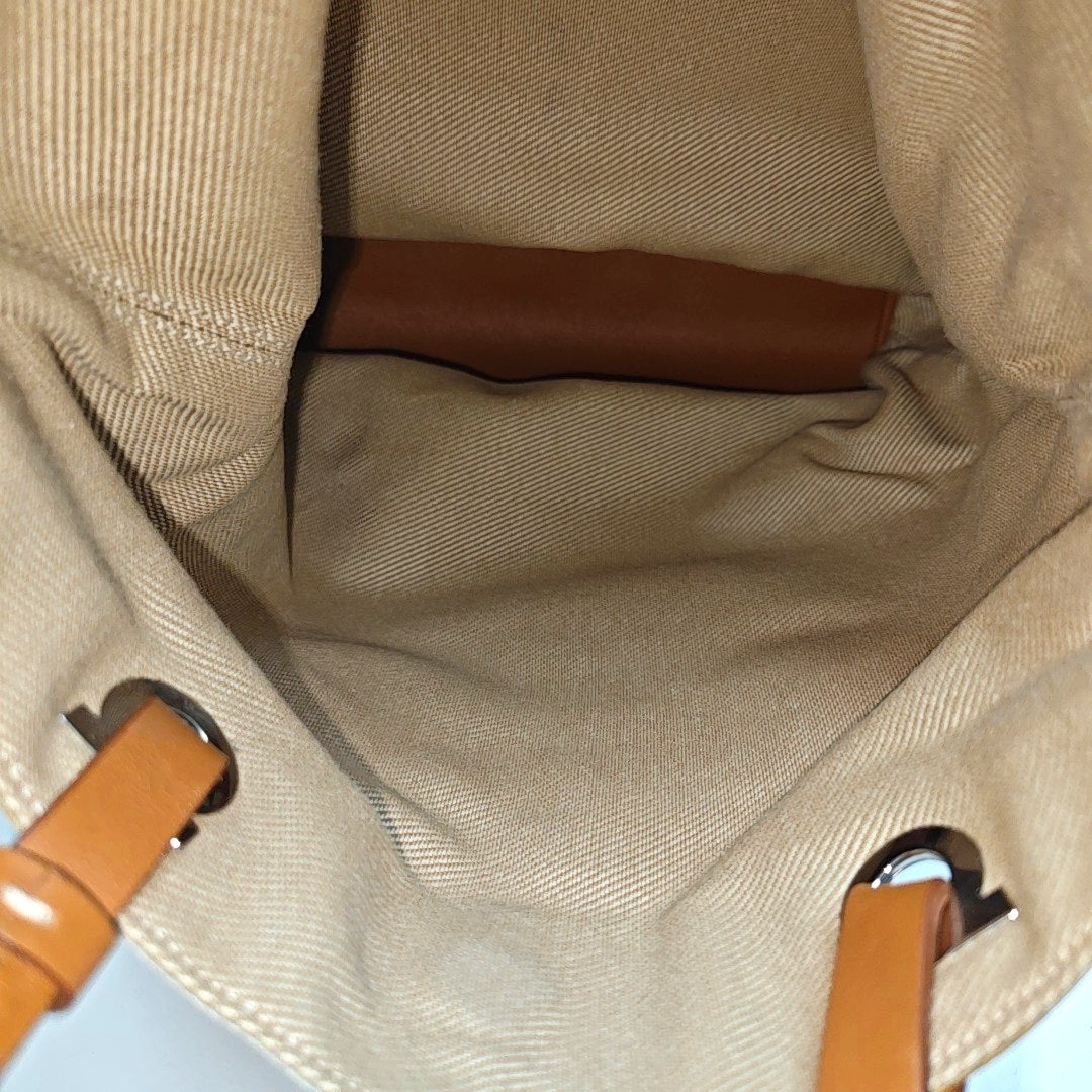 Fabric Top Handle Bag Multicolor