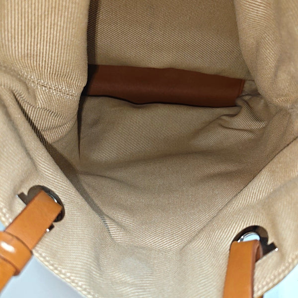 Fabric Top Handle Bag Multicolor