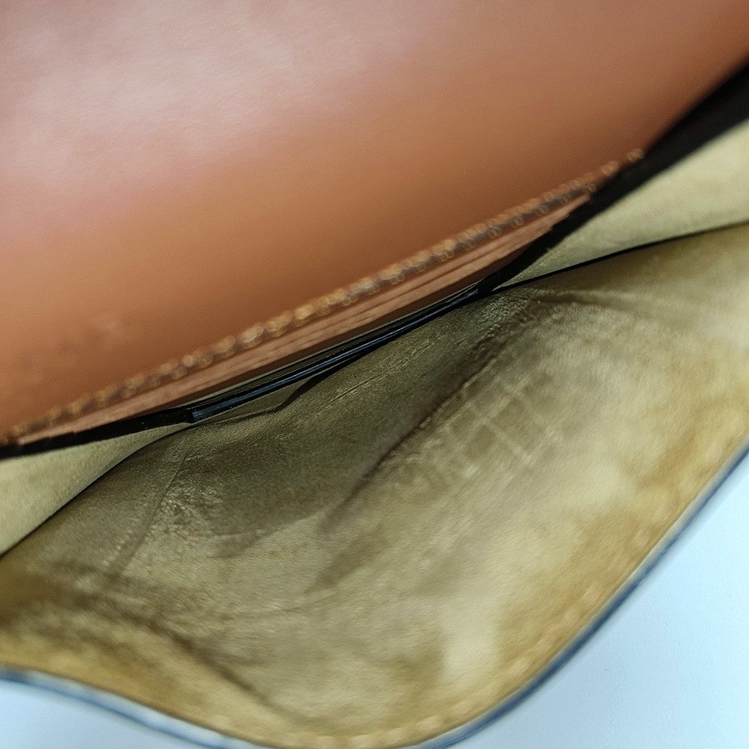 Gusset Calfskin Brown
