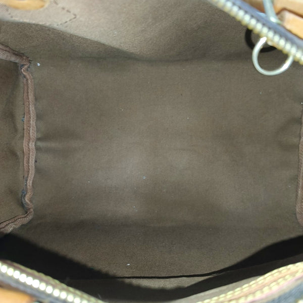 SPEEDY 30 Monogram Coated Canvas Brown