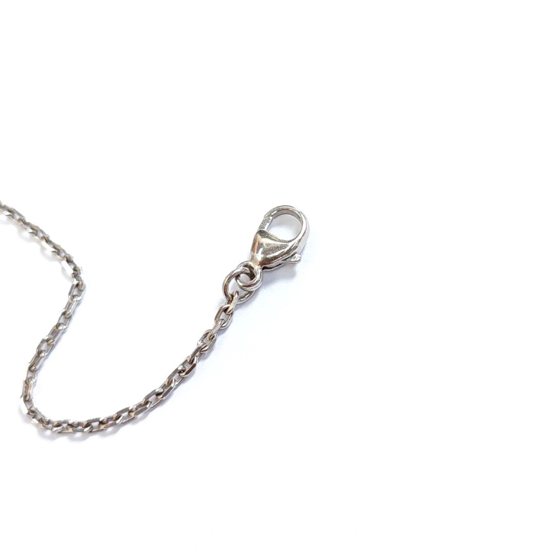 Pop H Metal Silver Necklace