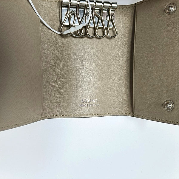Calfskin Key Pouch Yellow