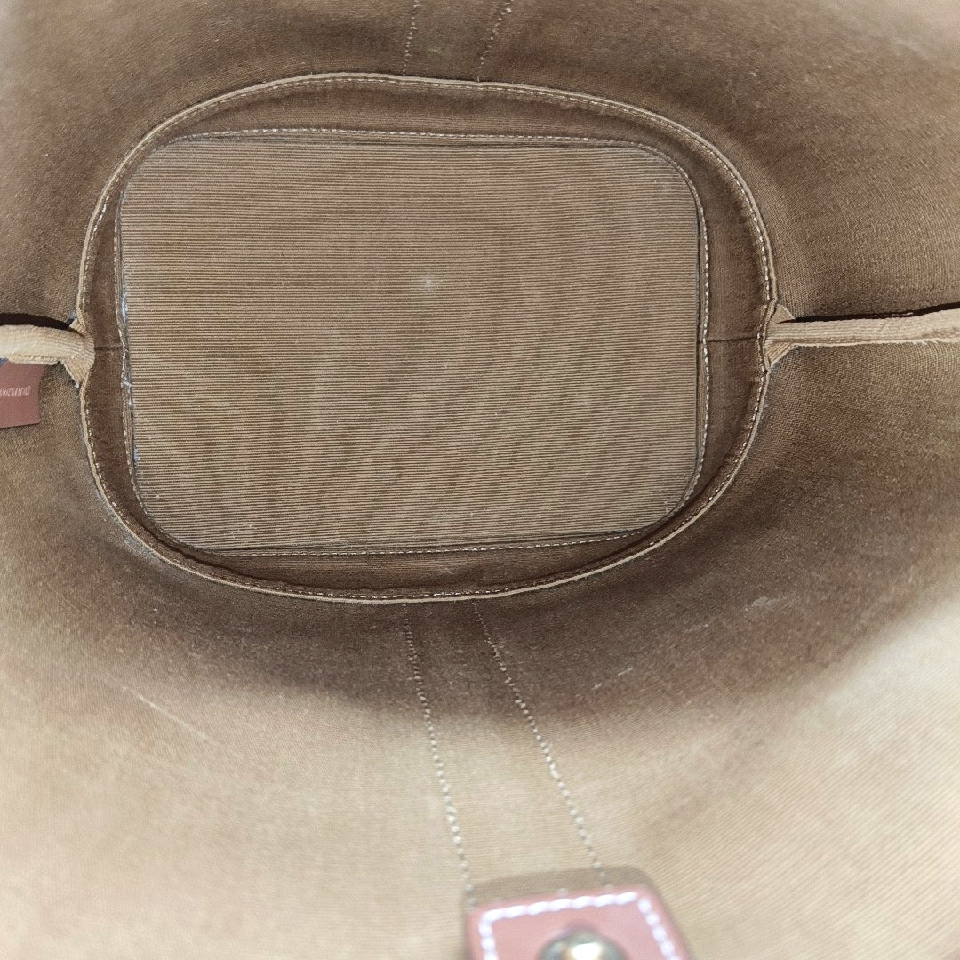 TRIOMPHE CANVAS Small Coated Canvas Beige