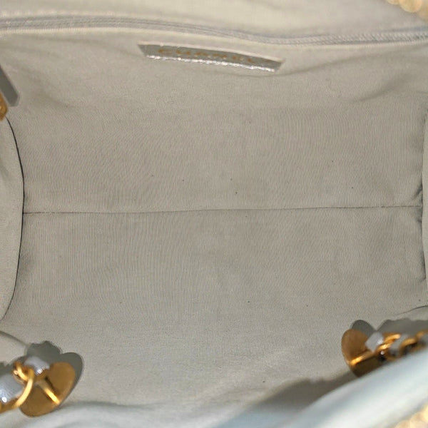 Quilted Calfskin Silver