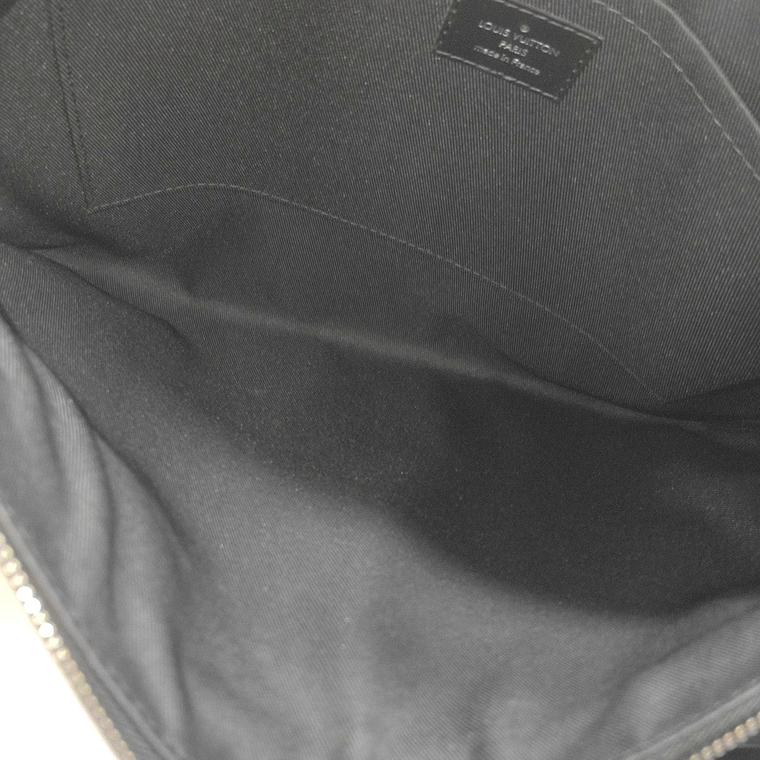 DISCOVERY Monogram Coated Canvas Gray