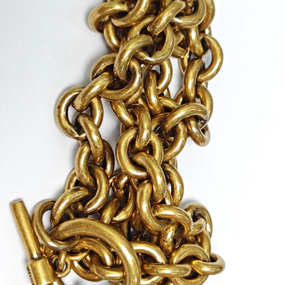 30 Montaigne Metal Gold Necklace