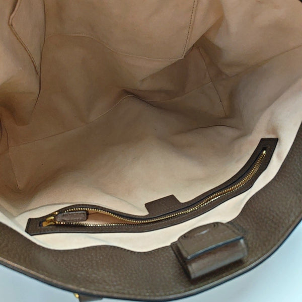 Ophidia Medium Monogram Coated Canvas Beige