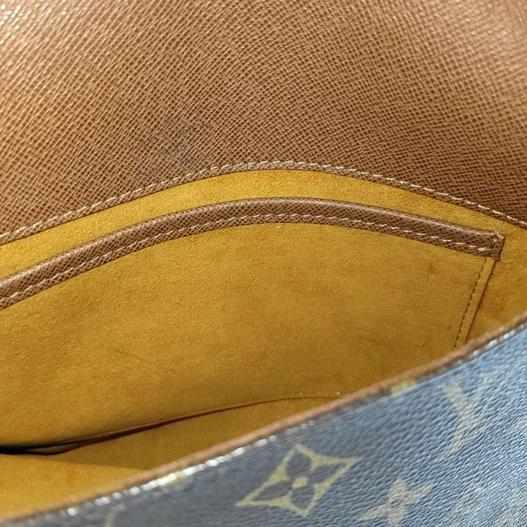 MUSETTE TANGO Monogram Coated Canvas Brown