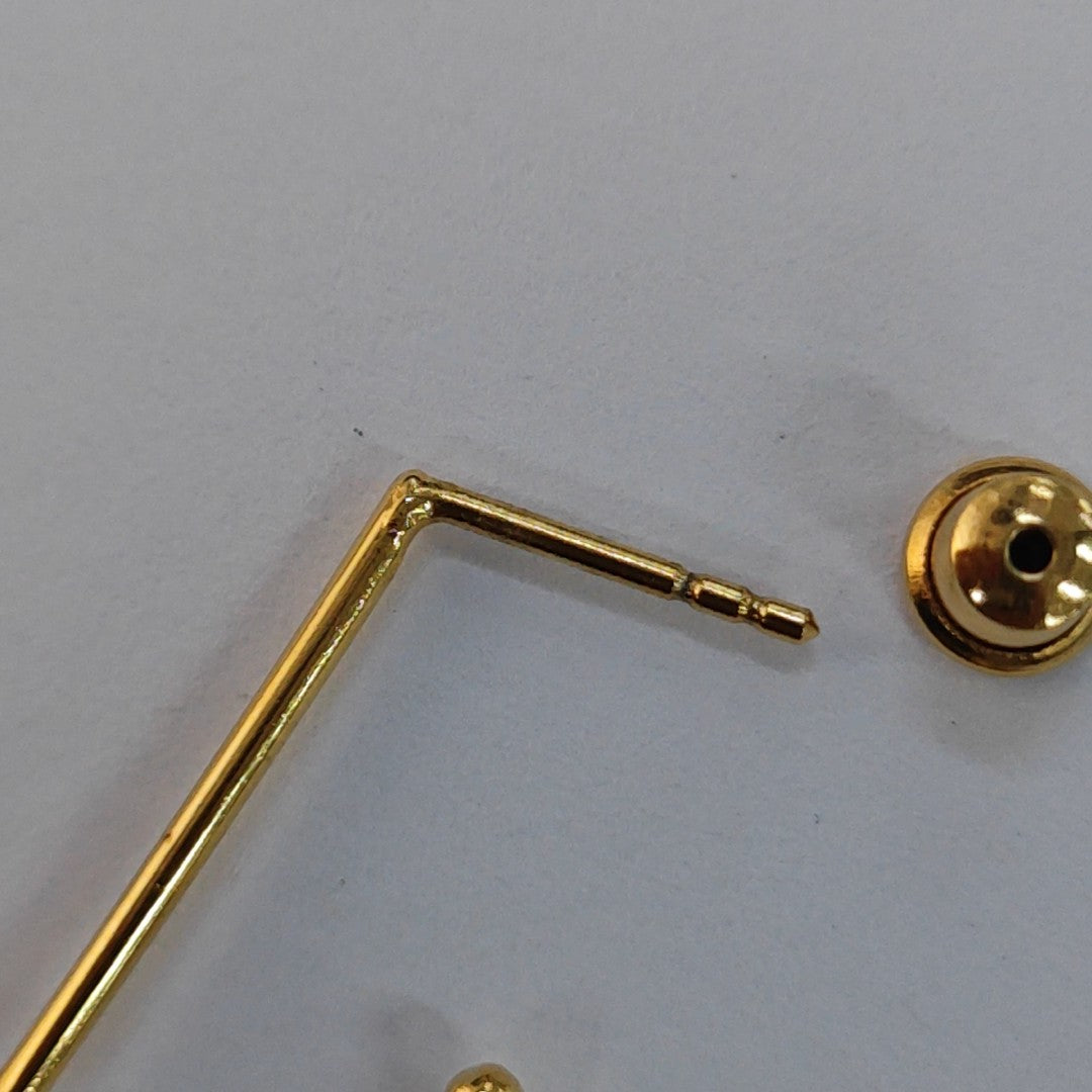 Metal Gold Earrings