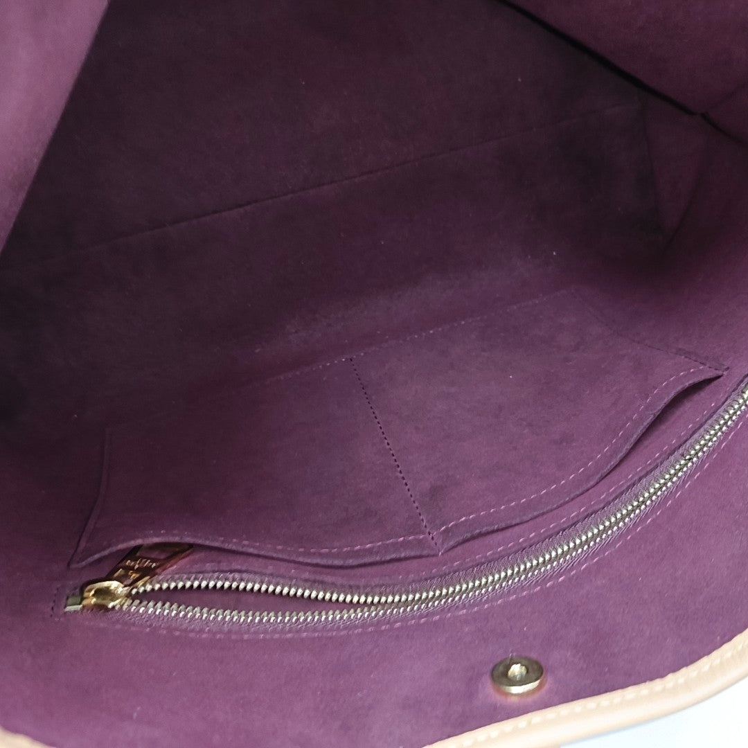 CARRYALL MM Monogram Coated Canvas Brown