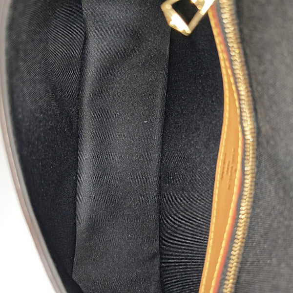 DIANE Monogram Coated Canvas Brown