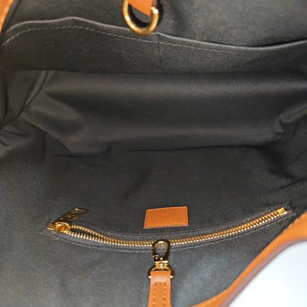 DAUPHINE MM Monogram Coated Canvas Brown