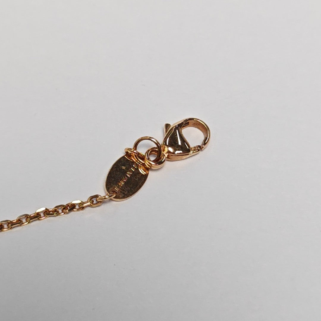 Jeux De Liens 18k Rose Gold Necklace