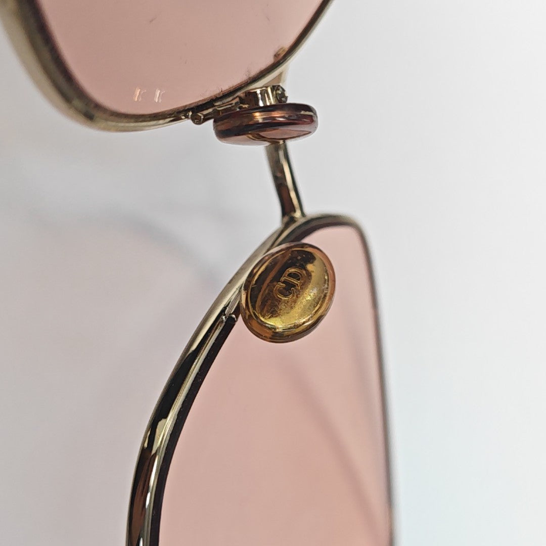 Metal Sunglasses Red