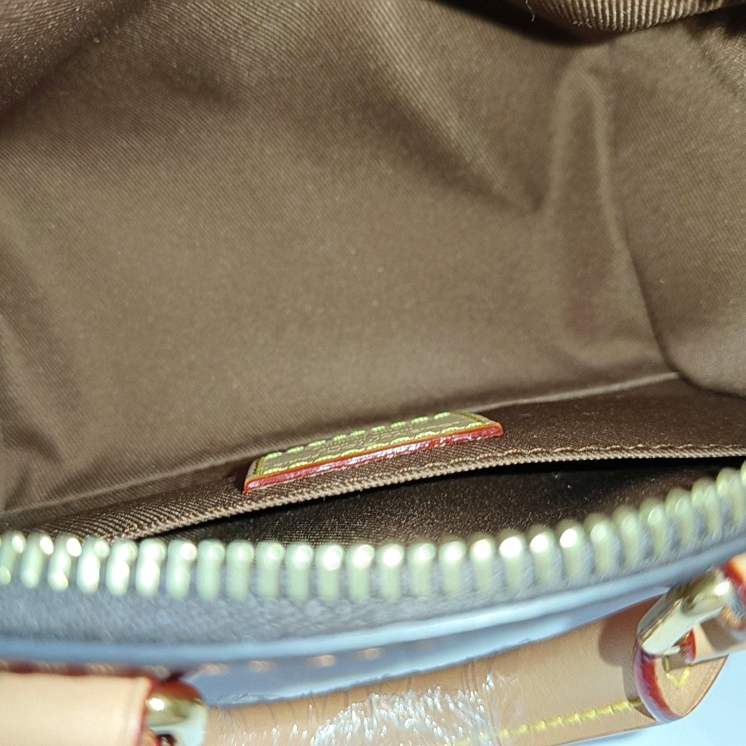 SPEEDY Super Mini Damier Coated Canvas Multicolor