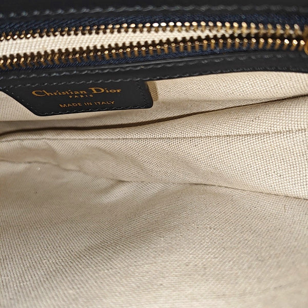 Saddle Mini Oblique Fabric Beige
