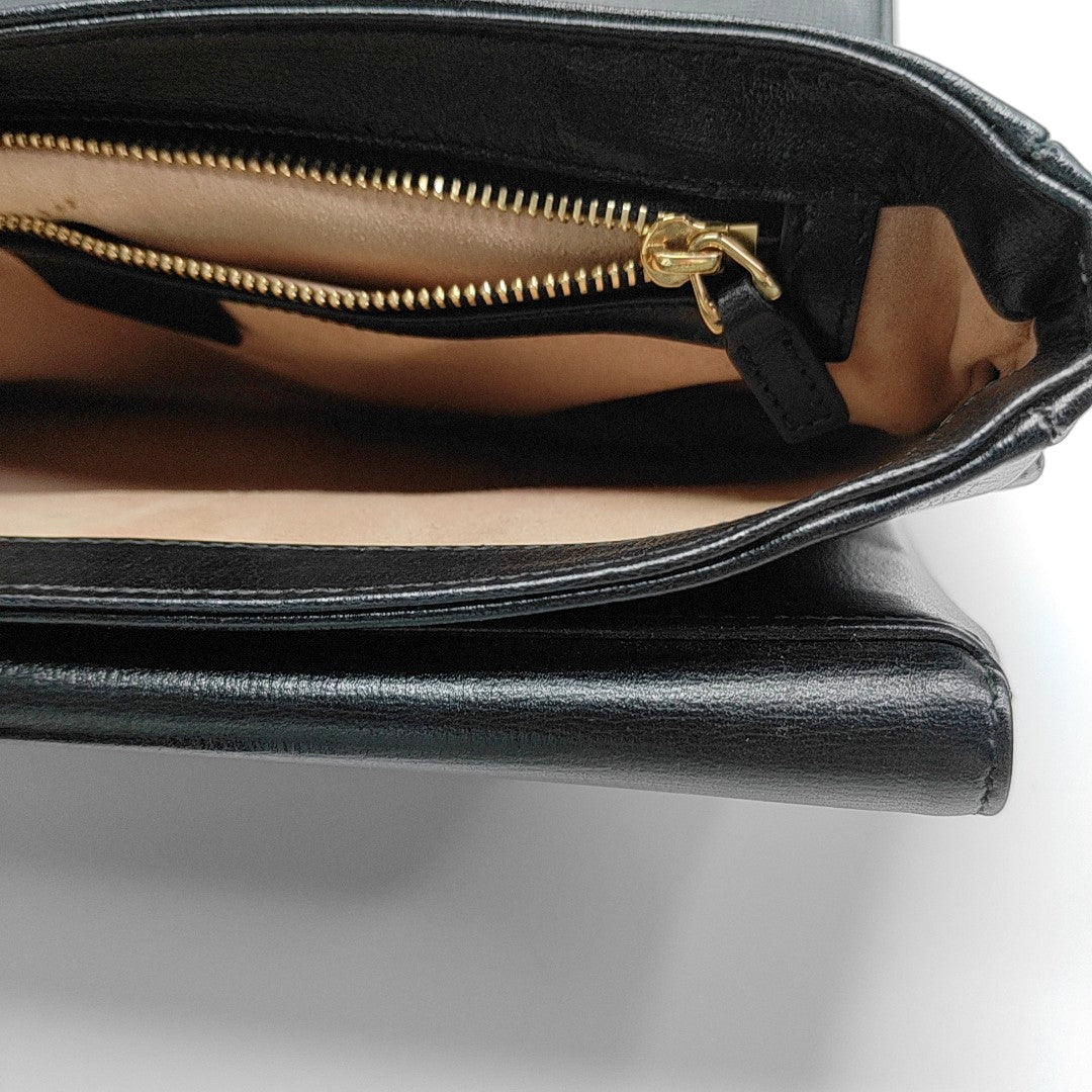 Marina Small Calfskin Black