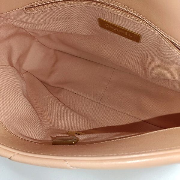 CHANEL 19 Small Quilted Lambskin Pink