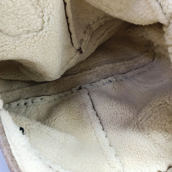 Quilted Sheepskin Brown