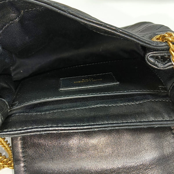 NOLITA Mini Quilted Lambskin Black