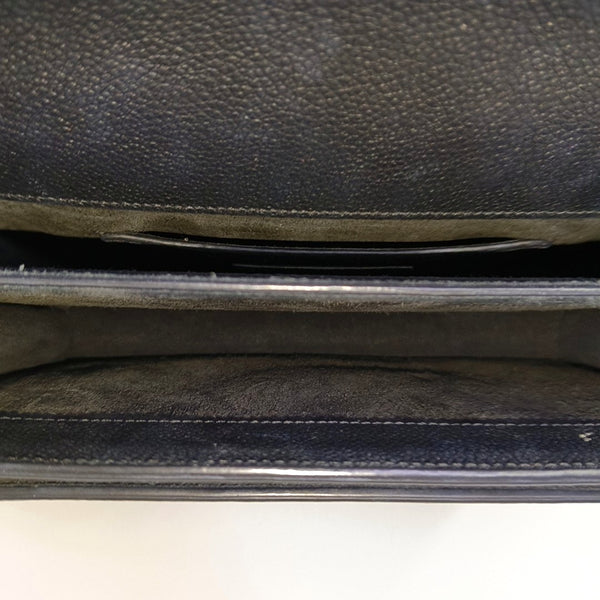 SUNSET Medium Calfskin Blue