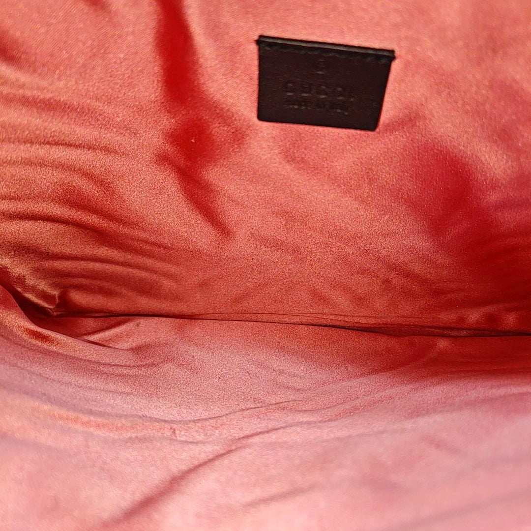 GG Marmont Large Velvet Black