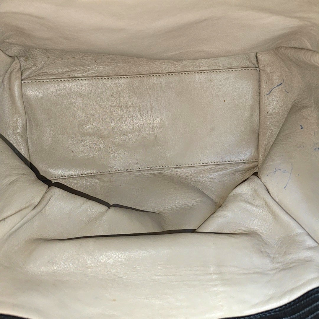 Calfskin Shoulder Bag Black