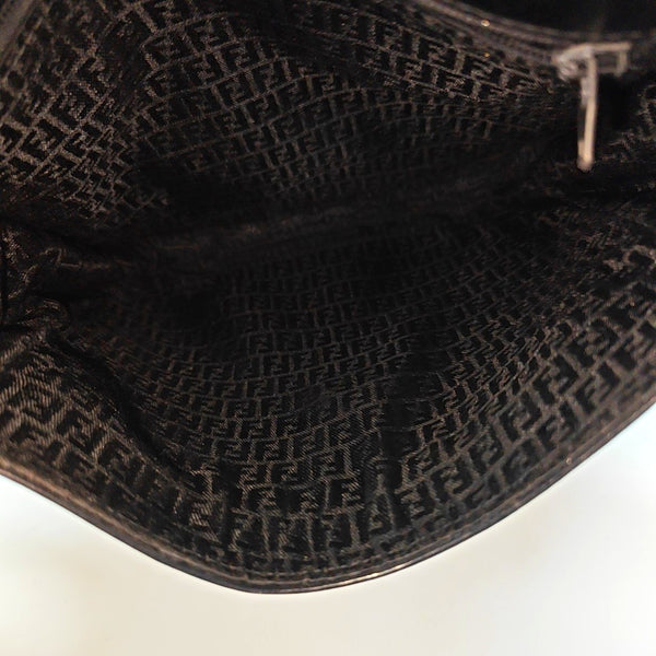 Calfskin Shoulder Bag Black
