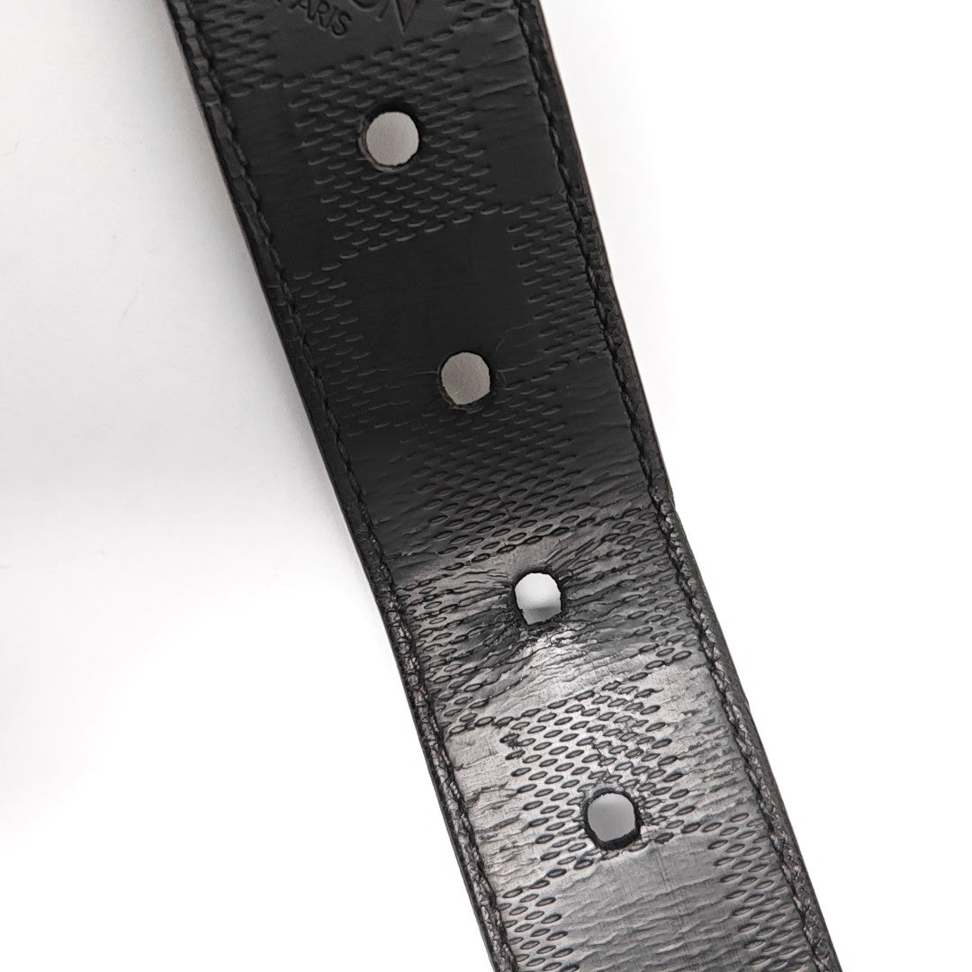 Coated Canvas Belt Black