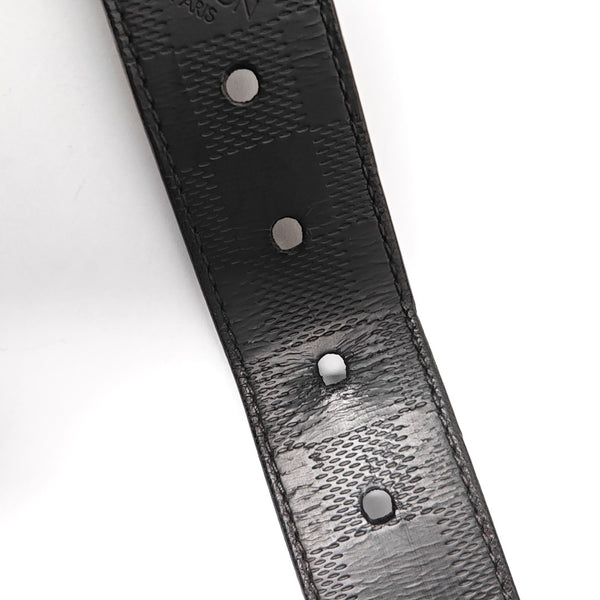Coated Canvas Belt Black