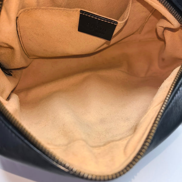 GG Marmont Small Quilted Calfskin Black