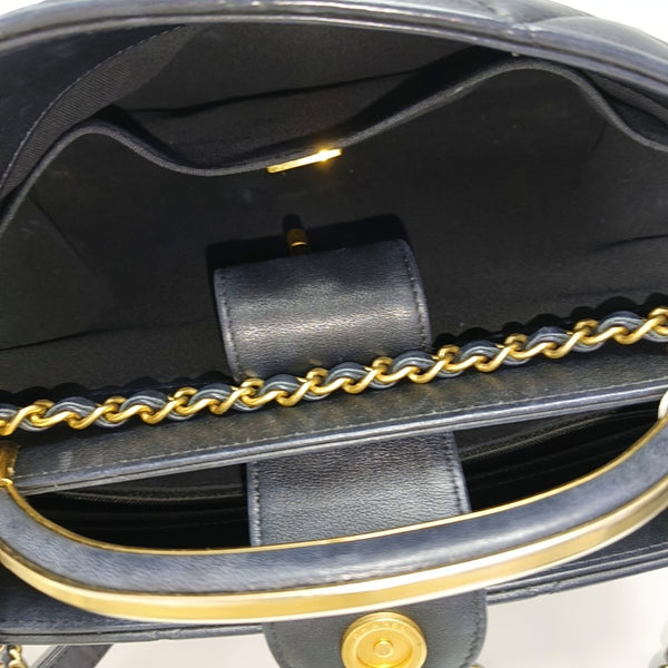 Quilted Calfskin Black
