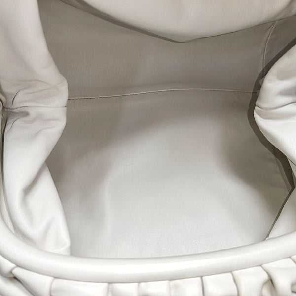 The Pouch Large Calfskin White