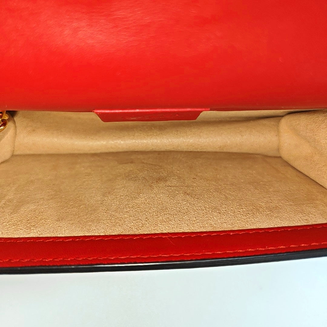 Sylvie Super Mini Calfskin Red