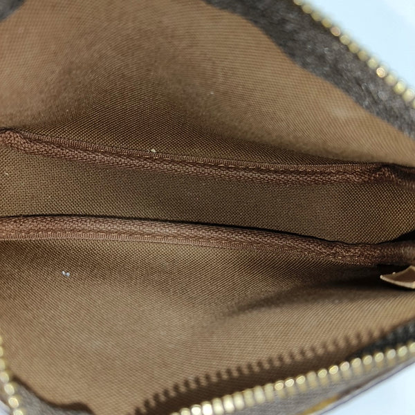 ACCESSOIRES Mini Monogram Coated Canvas Brown
