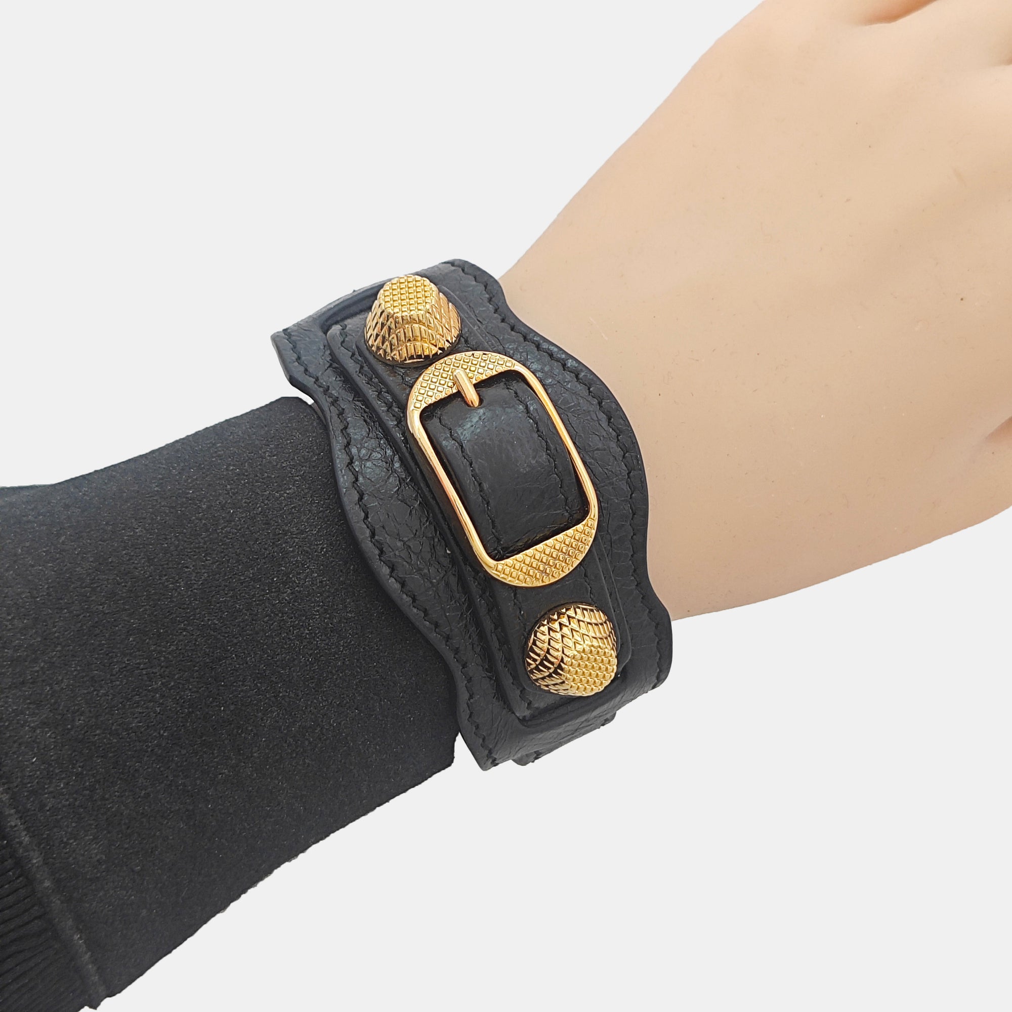 Leather Black Bracelet