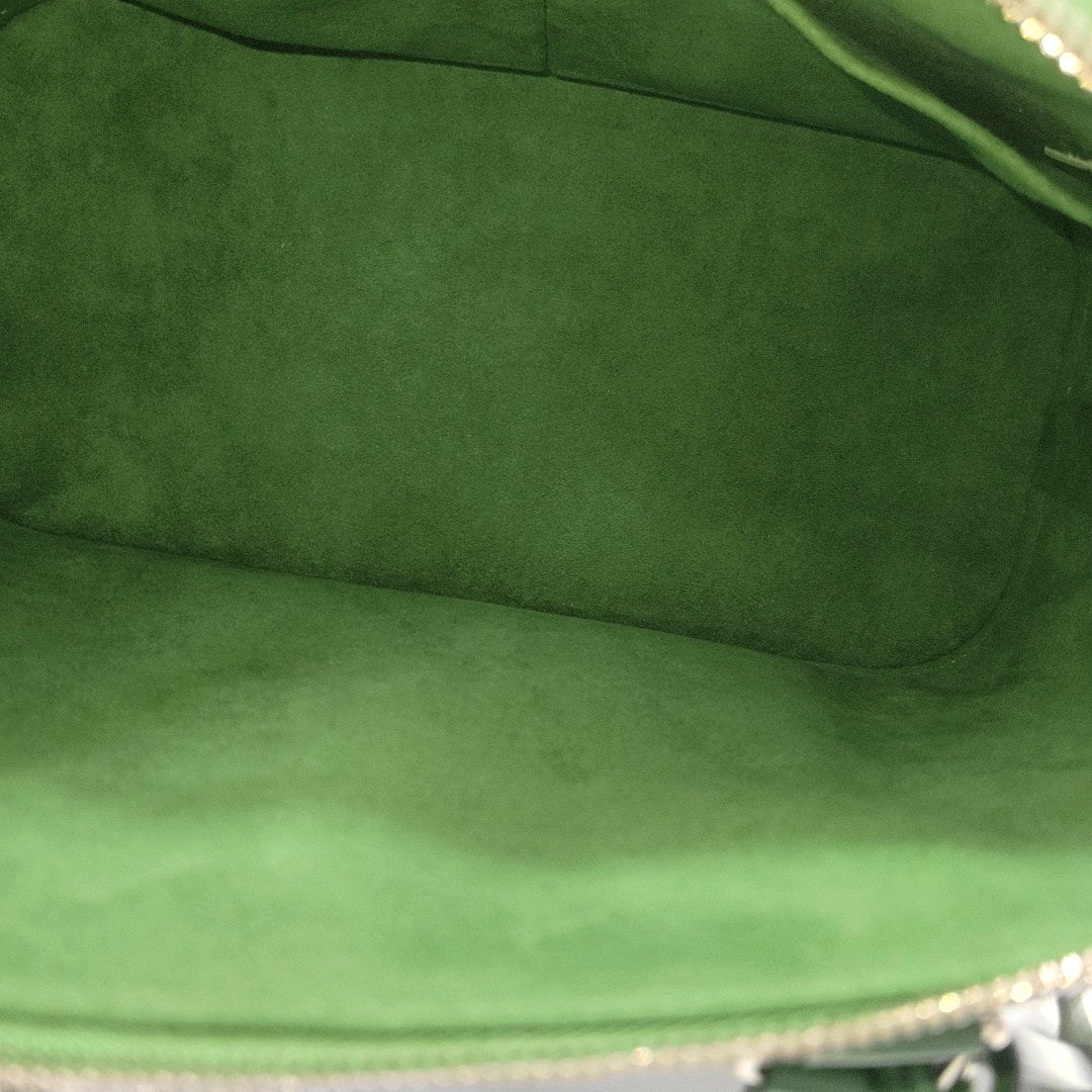 Authenticated pre-owned  ALMA PM Epi Green - Top Handle Bag at Looply