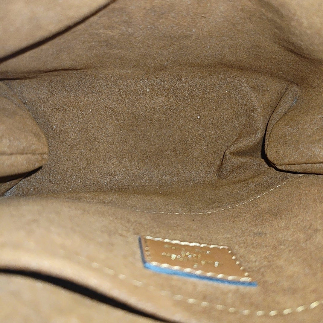 LOCKY BB Monogram Coated Canvas Brown