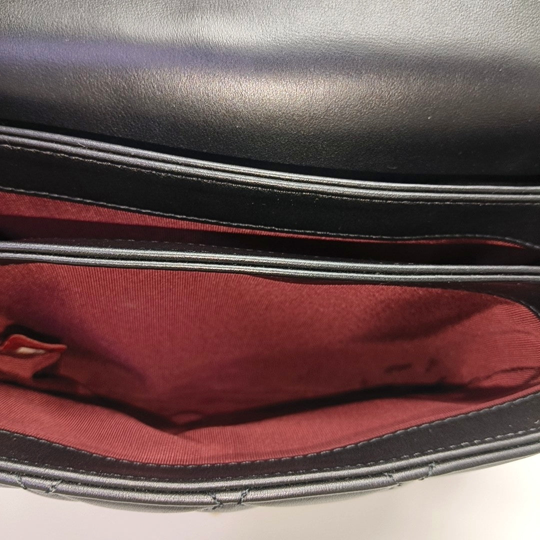 Quilted Calfskin Black