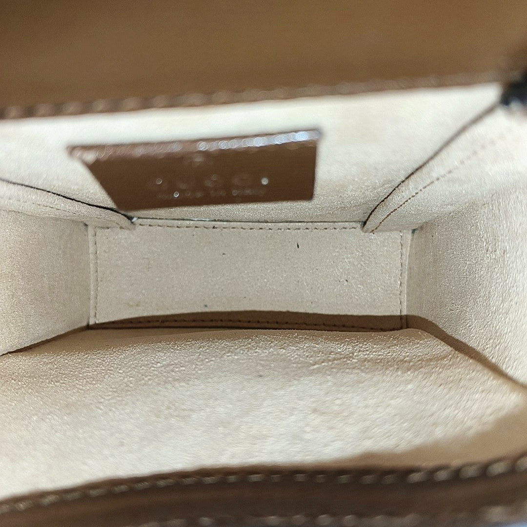 Horsebit 1955 Mini Coated Canvas Beige
