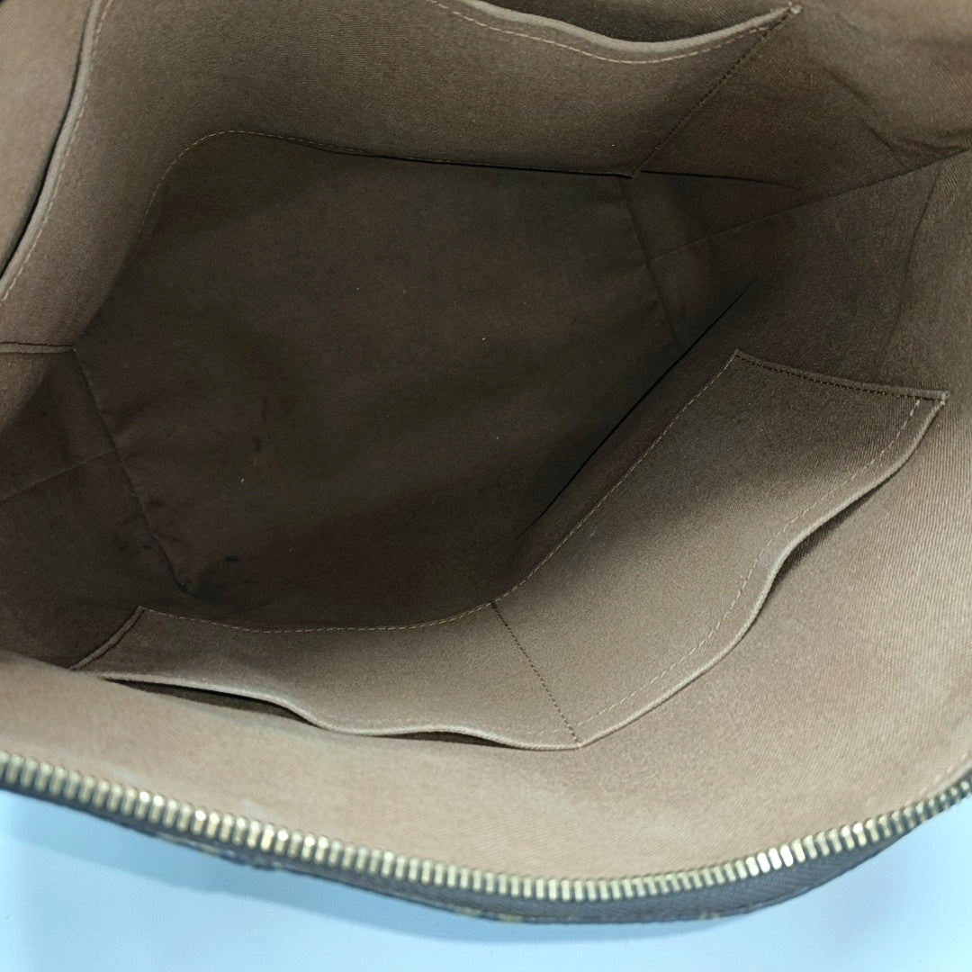 TOTALLY MM Monogram Coated Canvas Brown