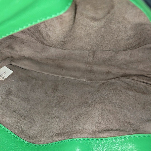 Quilted Calfskin Shoulder Bag Green