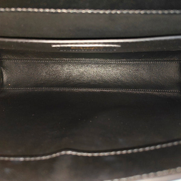 MANHATTAN Medium Calfskin Black