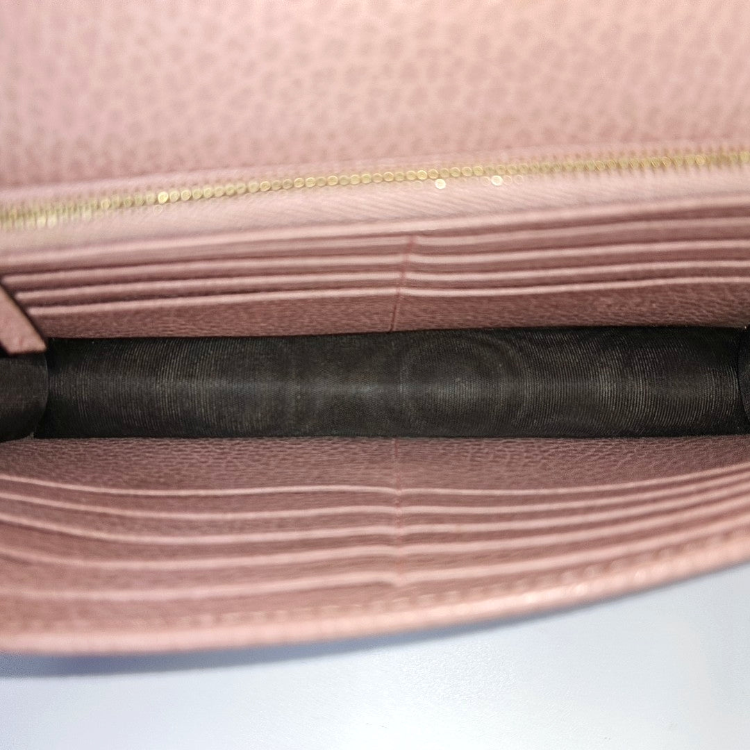 Interlocking G Small Calfskin Pink