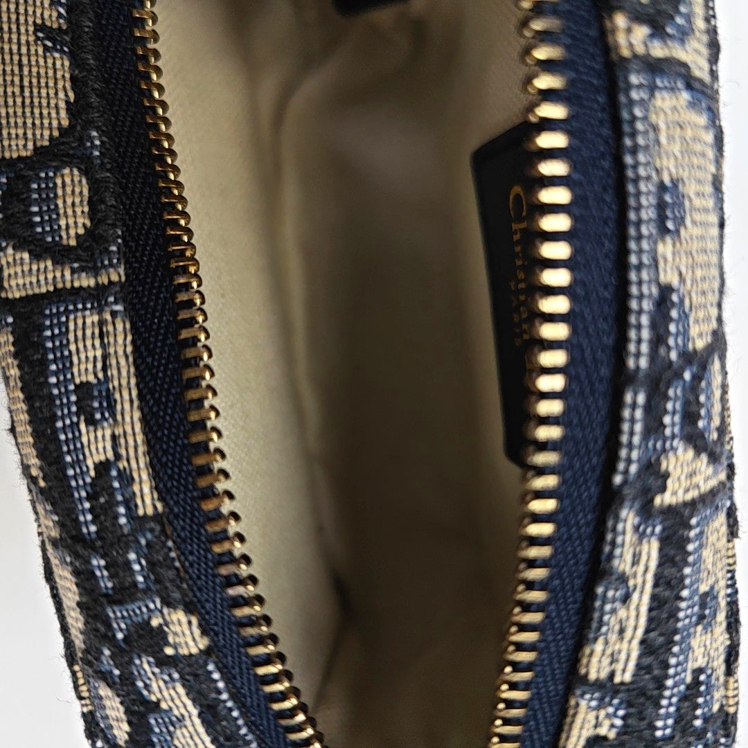 Oblique Canvas Belt Bag Beige