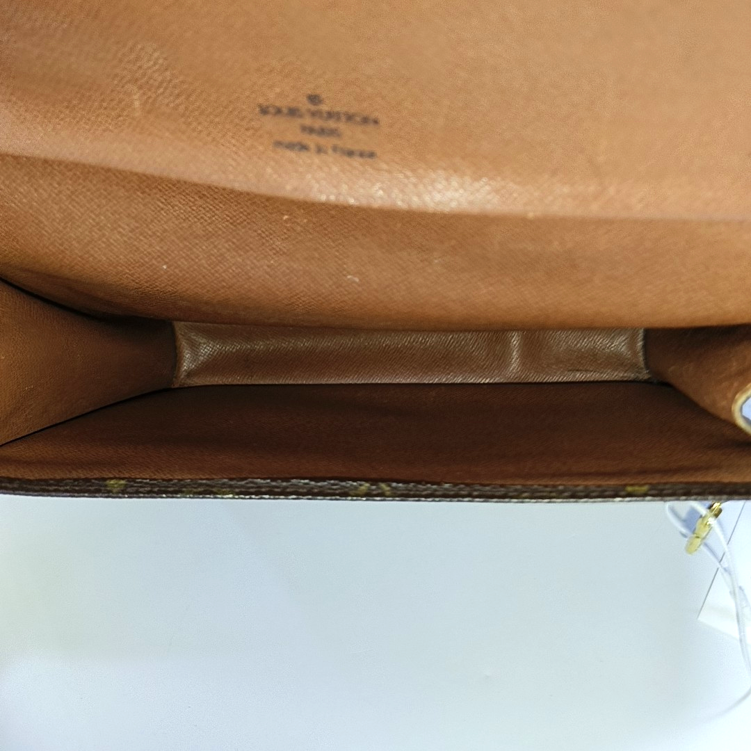 POCHETTE RABAT Monogram Coated Canvas Brown