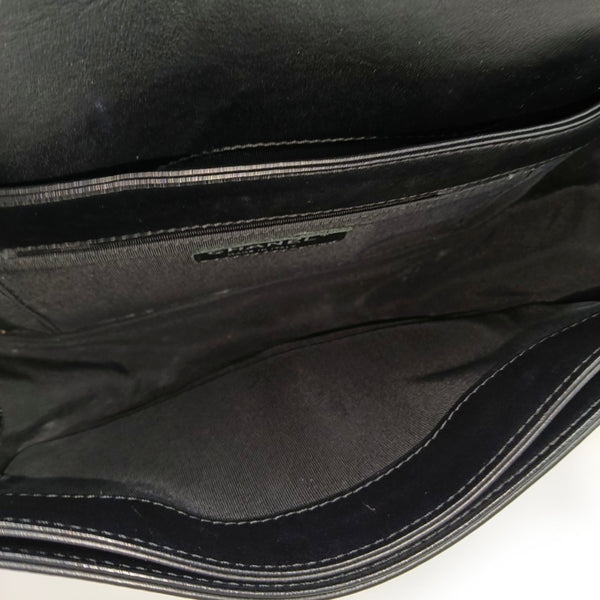 BOY CHANEL Medium Calfskin Black