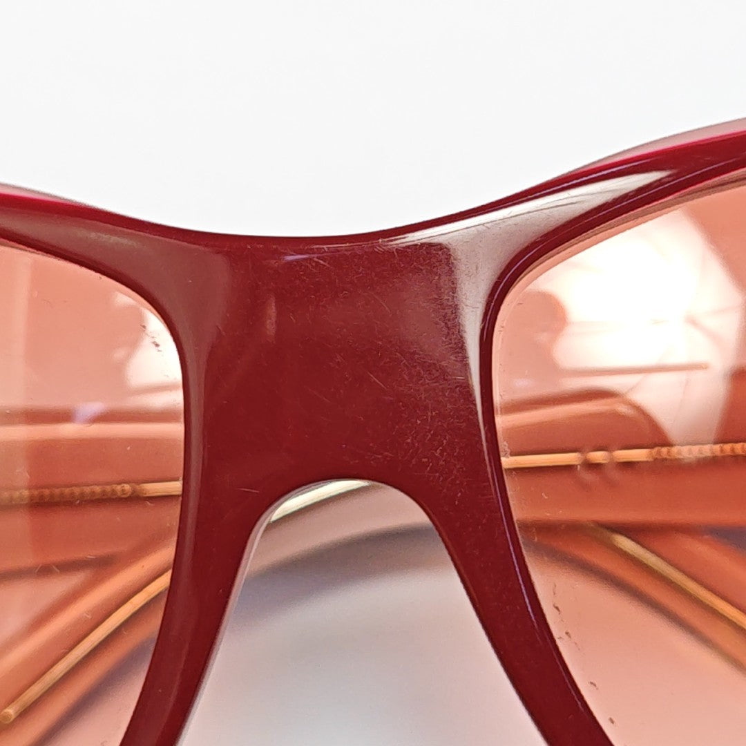 Synthetic Sunglasses Red